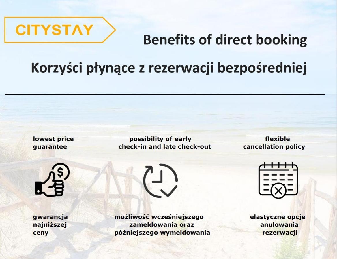 Citystay Grunwaldzka Studio Gdansk Apartment Eksteriør bilde